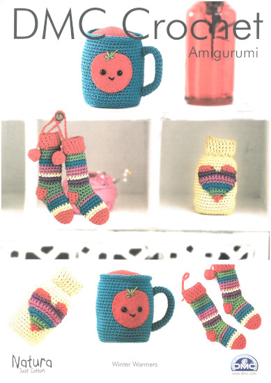 DMC Crochet Amigurumi Natura Just Cotton - Winter Warmers 15316L/2 - Click Image to Close