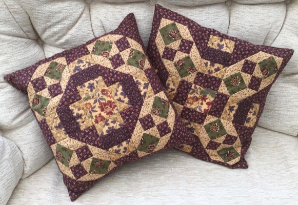 Grasmere Cushions Pattern by Bev Mayo - Click Image to Close