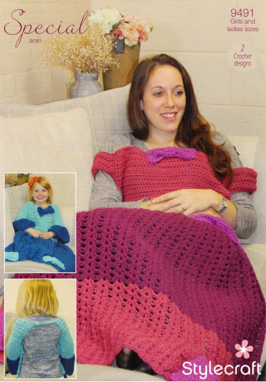 Crochet Princess Blanket in Stylecraft Special Aran 9491 - Click Image to Close