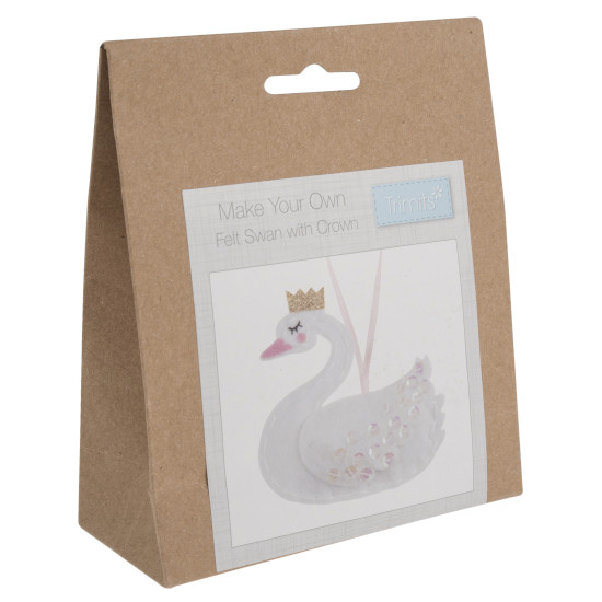 Trimits Make Your Own Swan with Crown - Click Image to Close