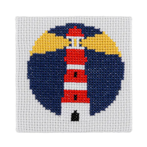 Lighthouse Stitchfinity Counted Cross Stitch Kit - Click Image to Close
